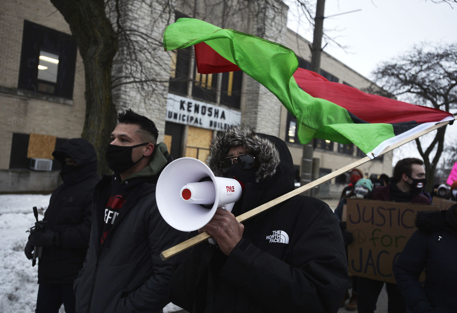 PROTEST TO REMOVE OFFFICER SHESKY